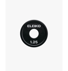 Диск Eleiko 1,25 кг, чорний