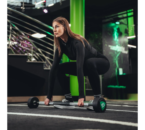 Штанги з прямим грифом UpForm 10-55 кг, 10 шт