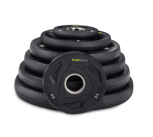 Диск олімпійський Hop-Sport SmartGym 25кг Диск олімпійський Hop-Sport SmartGym 25кг