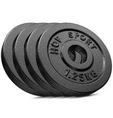 Сет з металевих дисків Hop-Sport Strong 4x1,25 кг