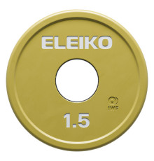 Диск Eleiko IWF RC 1,5 кг