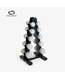 Стійка з гантелями Nike Strength 2-10 кг, чорна