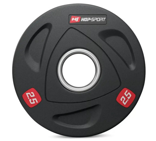 Диск олімпійський Hop-Sport 2,5 кг Диск олімпійський Hop-Sport 2,5 кг