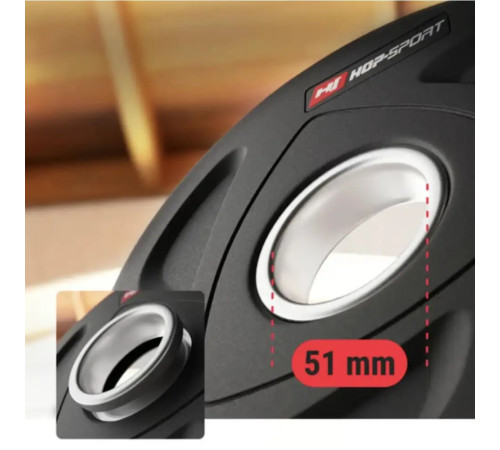 Диск олімпійський Hop-Sport 2,5 кг Диск олімпійський Hop-Sport 2,5 кг
