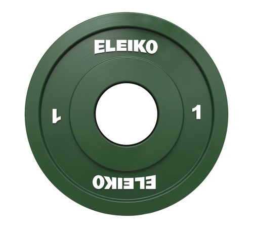 Диск Eleiko IWF RC 124-0010R 1 кг