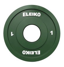 Диск Eleiko IWF RC 124-0010R 1 кг