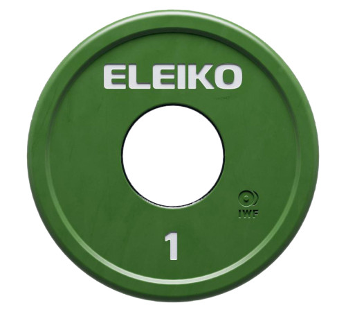 Диск для пара пауерліфтингу Eleiko WPPO 1 кг