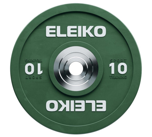 Диск тренувальний Eleiko Sport Training 10 кг 3062910-10