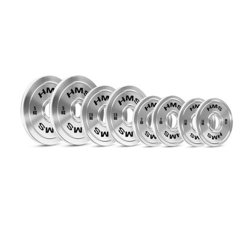 Диски олімпійські HMS TOS 2 x 1.5 - 5.0 кг