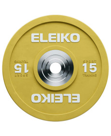 Диск тренувальний Eleiko Sport Training 15 кг 3062910-15