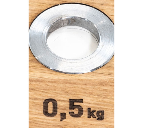 NOHRD WeightPlate 0,5kg x2 Oak Vintage