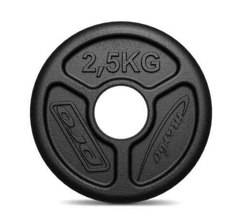 Диск олімпійський Marbo Sport MW-O2I5-OLI 2,5 кг Диск олімпійський Marbo Sport MW-O2I5-OLI 2,5 кг