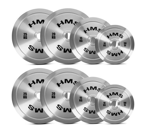 Диски олімпійські HMS TOS 2 х 10 - 25 кг