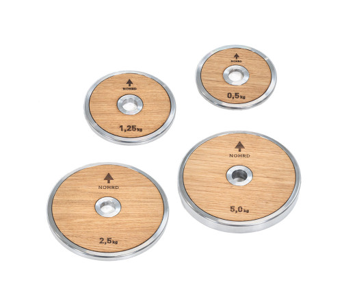 NOHRD WeightPlate 1,25kg x2 Oak Vintage