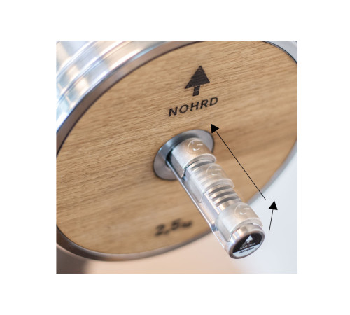 NOHRD WeightPlate 1,25kg x2 Oak Vintage