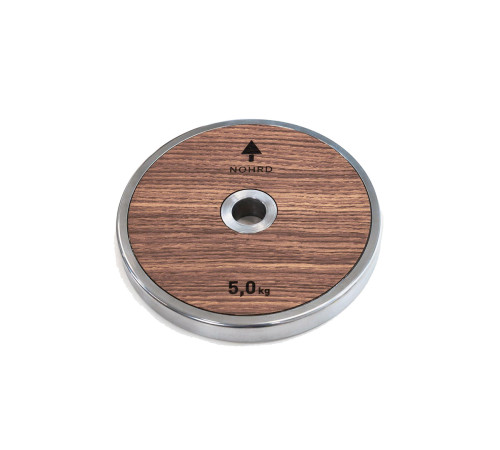 NOHRD WeightPlate 5kg x2 Oak Vintage