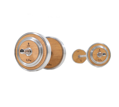 NOHRD WeightPlate 5kg x2 Oak Vintage