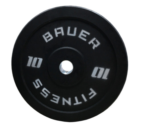 Бамперний диск 10 кг Bauerfitness AC-1562