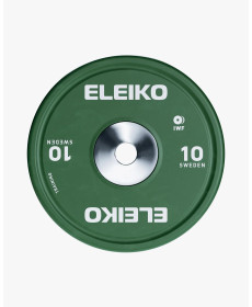 Диск тренувальний для важкої атлетики Eleiko IWF 10 кг