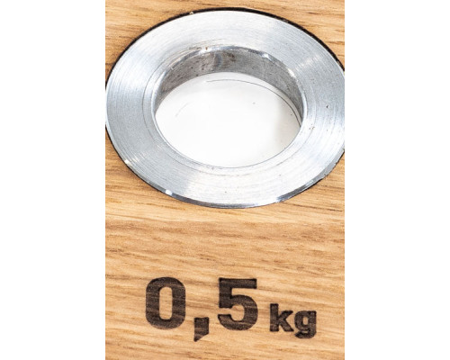 Диск 0,5 кг NOHRD WeightPlate Club Ash