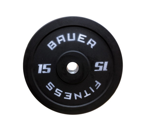 Диск бамперний Bauerfitness AC-1563 15 кг Диск бамперний Bauerfitness AC-1563 15 кг