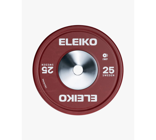 Диск тренувальний для важкої атлетики Eleiko IWF 25 кг