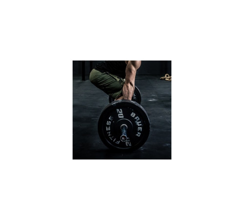 Диск бамперний Bauerfitness AC-1564 20 кг Диск бамперний Bauerfitness AC-1564 20 кг