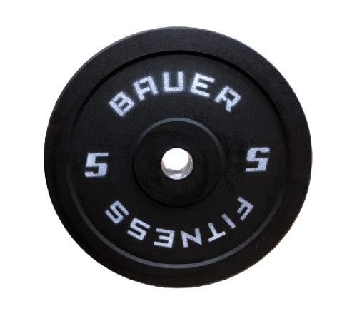 Диск бамперний Bauerfitness AC-1561 5 кг Диск бамперний Bauerfitness AC-1561 5 кг