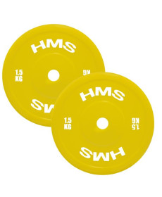 Диски HMS TPP01 2 x 1.5 кг, жовті