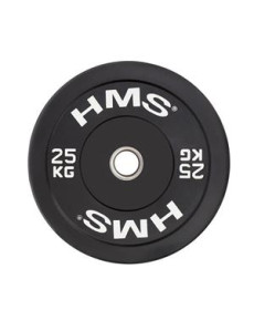 Диск олімпійський HMS BBR25 25 кг, чорний