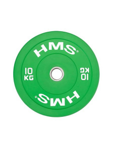 Диск олімпійський HMS CBR10 10 кг, зелений