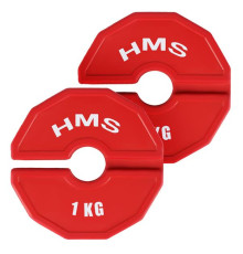 Диски HMS TSN100 2 x 1 кг, червоні