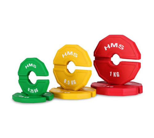Диски HMS TSN100 2 x 1 кг, червоні