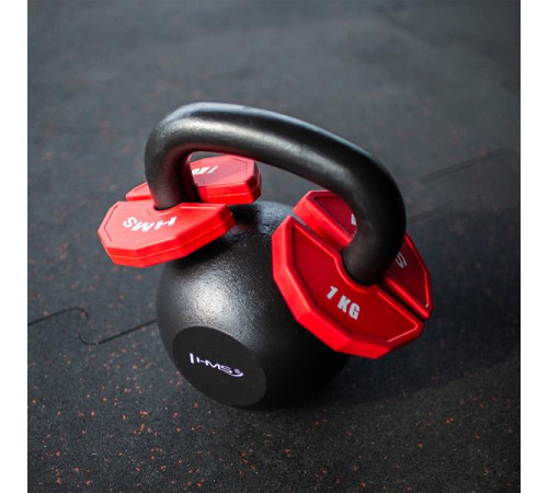 Диски HMS TSN100 2 x 1 кг, червоні