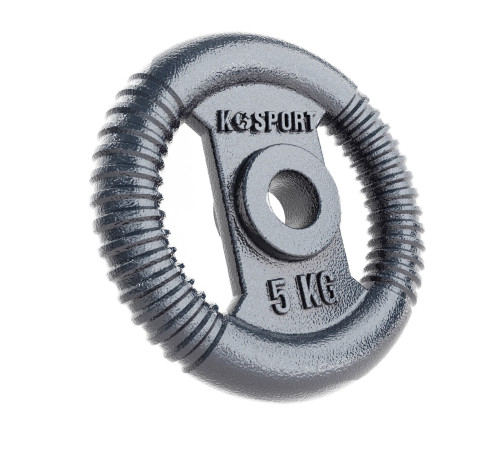 Диск чавунний K-SPORT KETTEL 5 кг