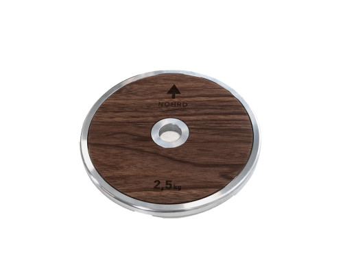 Диск 2,5 кг NOHRD WeightPlate Classic Walnut