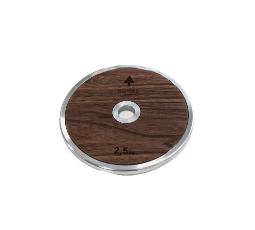 Диск 2,5 кг NOHRD WeightPlate Classic Walnut