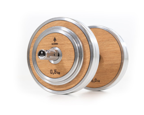 Диск 2,5 кг NOHRD WeightPlate Classic Walnut