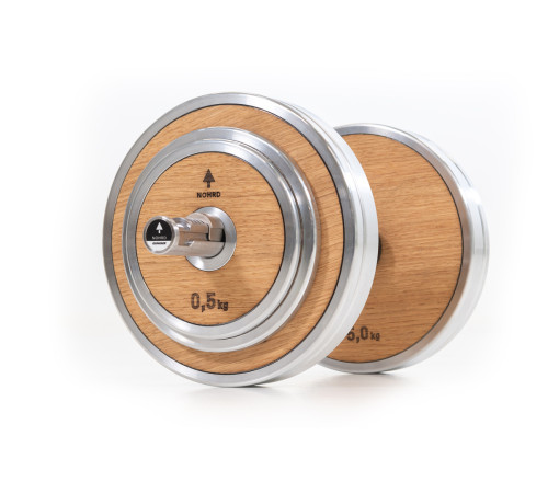 Диск 2,5 кг NOHRD WeightPlate Classic Walnut