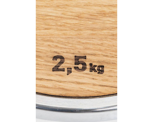 Диск 2,5 кг NOHRD WeightPlate Classic Walnut