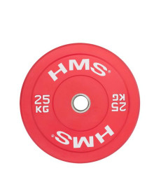 Диск олімпійський HMS CBR25 25 кг, червоний