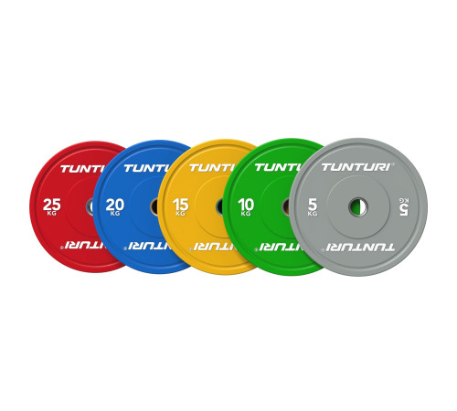 Диск Tunturi Platinum Bumper 5 кг