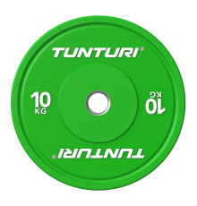 Диск Tunturi Platinum Bumper 10 кг