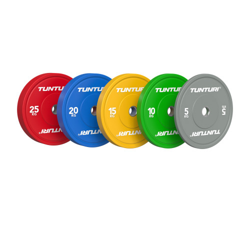 Диск Tunturi Platinum Bumper 10 кг