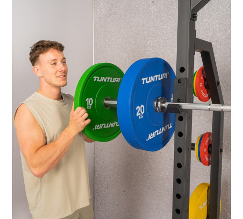 Диск Tunturi Platinum Bumper 10 кг