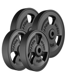 Диски чавунні Marbo Sport MW-2x20KG_2x10KG-KIER_G 2 x 20, 2 x 10