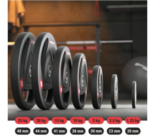 Диск олімпійський Hop-Sport 10 кг