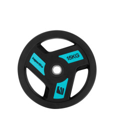 Диск сталевий з гумовим покриттям inSPORTline Herk 15 кг