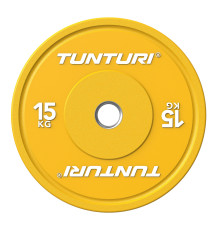 Диск Tunturi Platinum Bumper 15 кг