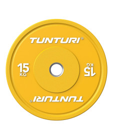 Диск Tunturi Platinum Bumper 15 кг